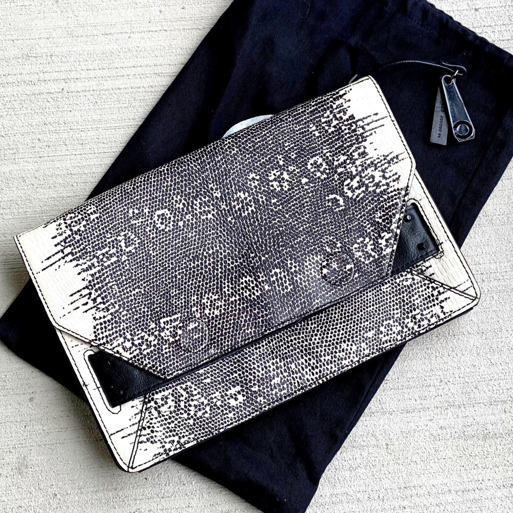 AUTHENTIC 10 Crosby Derek Lam Leather Clutch